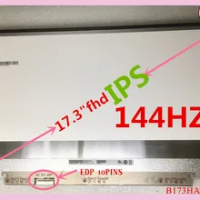 Original 17.3-inFREE SHIPPING  LCD screen B173HAN03.2 144HZ 40pin EDP interface Matte 1920X1080 resolution IPS