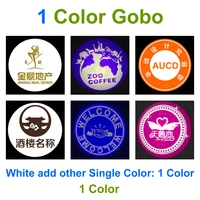 customized sign ad logo gobos hd glass patterns card lenses gobo lens 30w 50w led advertising projector light lamp plate glasses