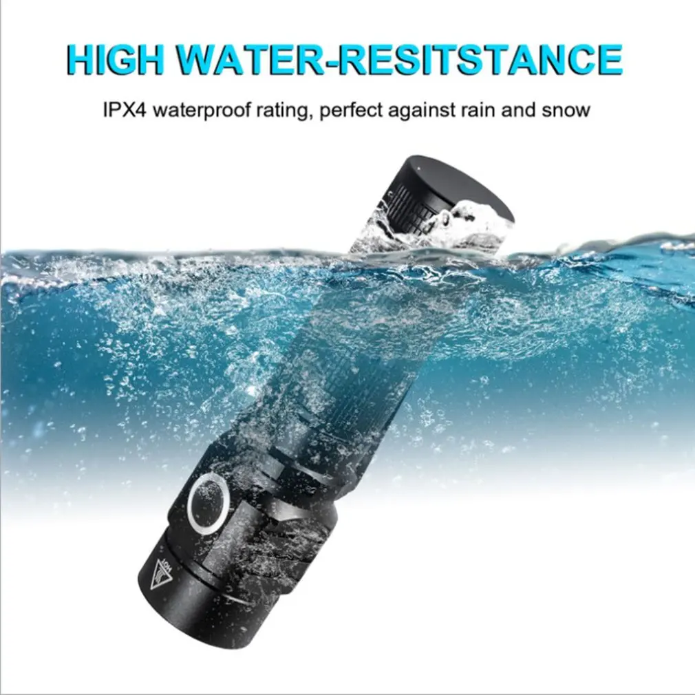 

Bicycle Lamp Flashlight 5w Lamp Beads 6500k 500 Lumens Bicycle Headlamp Typ-c Usb Charging Taillight Waterproof Outdoor Light