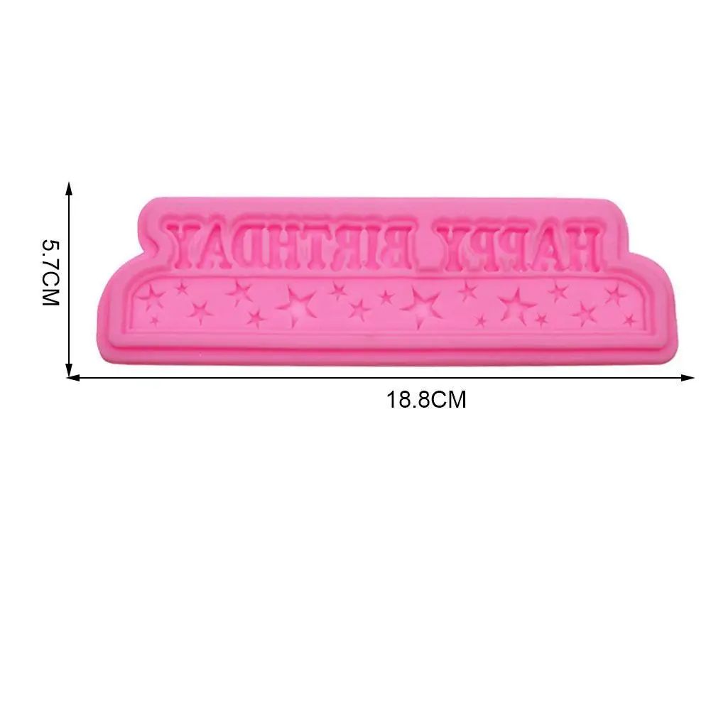 

Letter Silicone Mold Happy Birthday Letters Numbers Decorating Birthday Chocolate Mold Cake Tool For Ice Mold Mould Jelly L6A0
