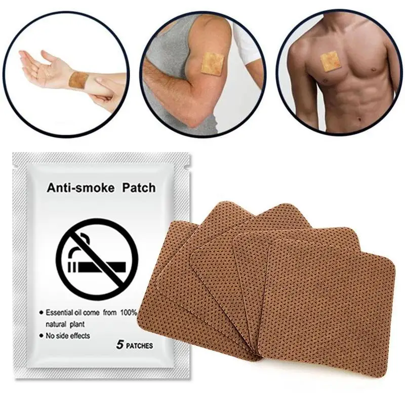 

5 Patches Sumifun Stop Smoking Anti Smoke Patch for Smoking Cessation Patch 100% Natural Ingredient Quit Smoking Patch