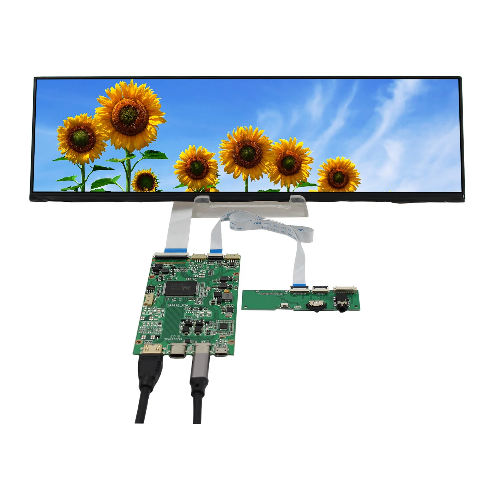 

12,6 дюйма Φ x 51 5 IPS тянущийся ЖК-дисплей и 2HD-MI мини-фотопанель для рекламы/монитора компьютера ЦП