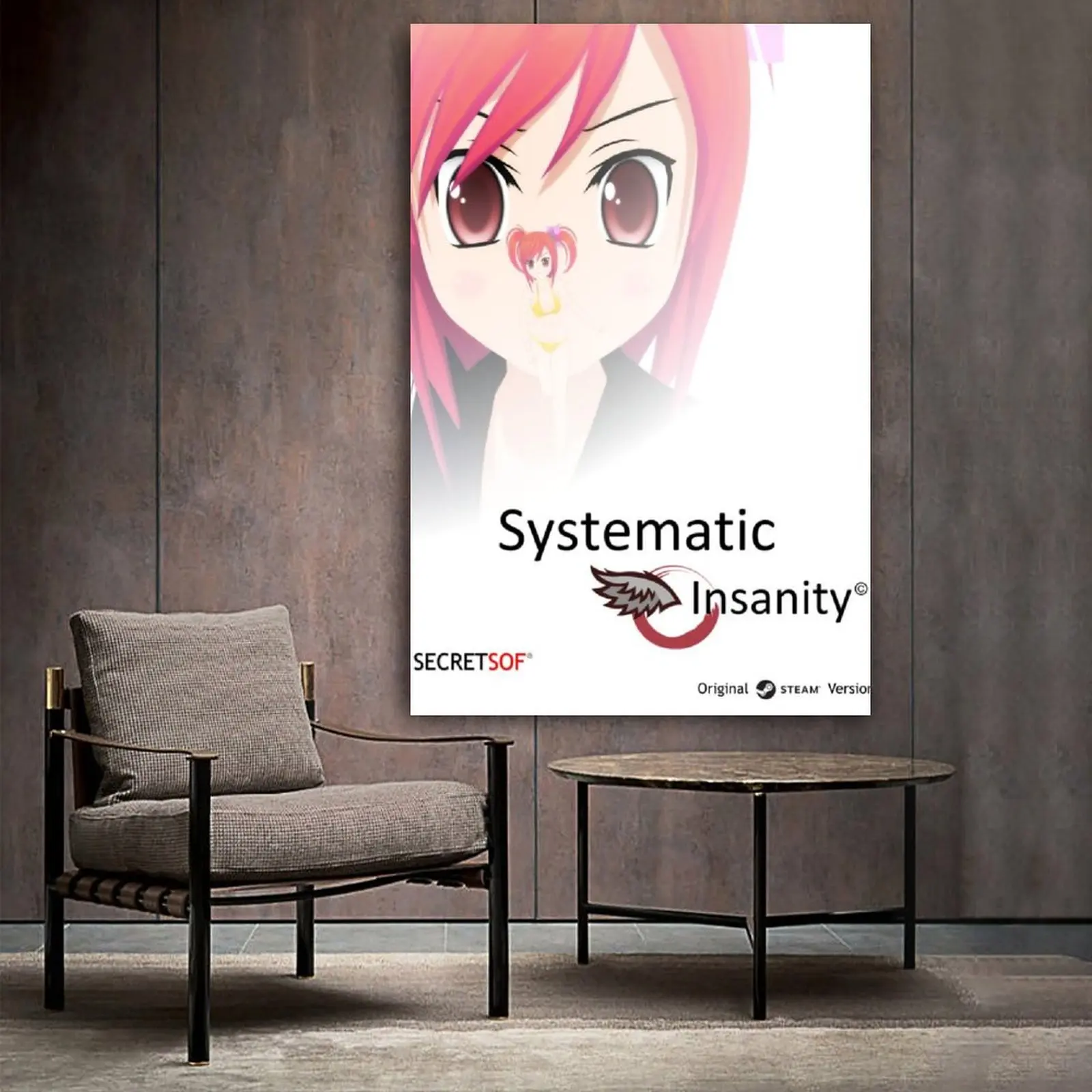 

Systematic Insanity Movie & Video Game Canvas Art Poster and Wall Art Picture Print Modern Family bedroom Decor Posters