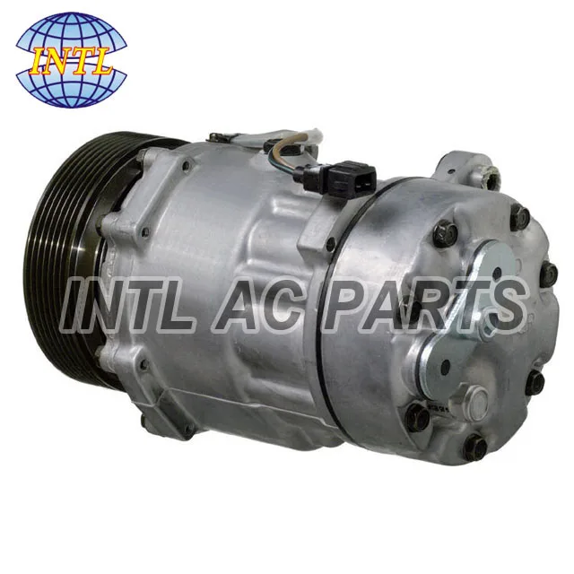Автомобильный Компрессор кондиционера Sanden SD7v16 1055 1100 1137 1162 для VW Passat Cabrio Golf 7M0820803D