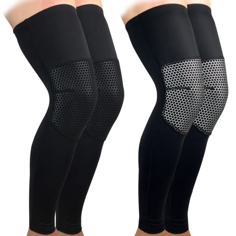1 шт. Противоскользящий удлиненный наколенник с длинным рукавом Бандаж