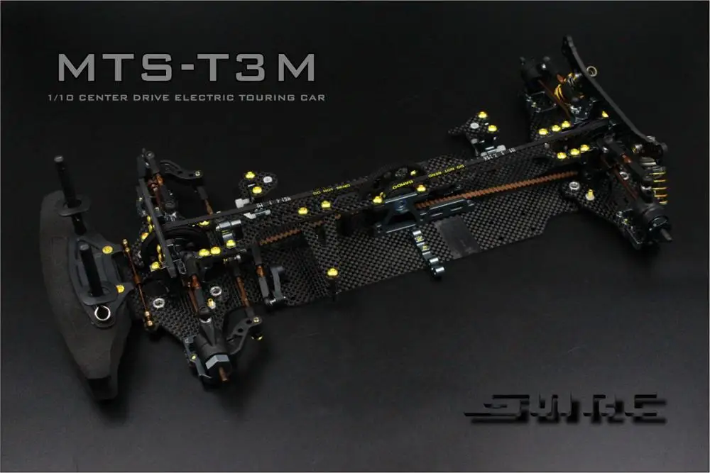 Кмпс МТС T3M T3 M S120034 1/10 4WD углеродного волокна горизонтальный ход электрический