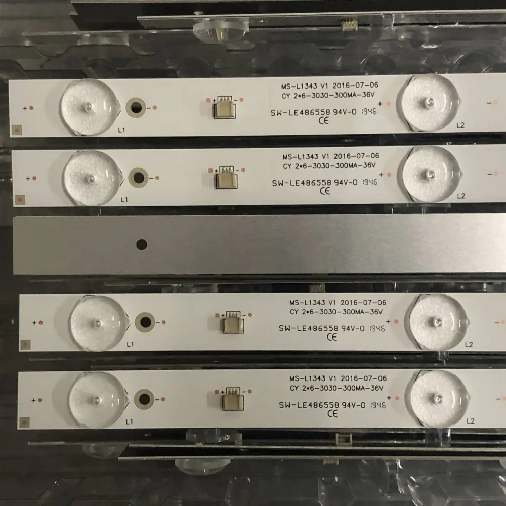 580 мм светодиодный Подсветка полосы 6 лампы для ТВ-JL.D32061330-081AS-M FZD-03 E348124 HM 32v вход MS-L1343 L2202 L1074