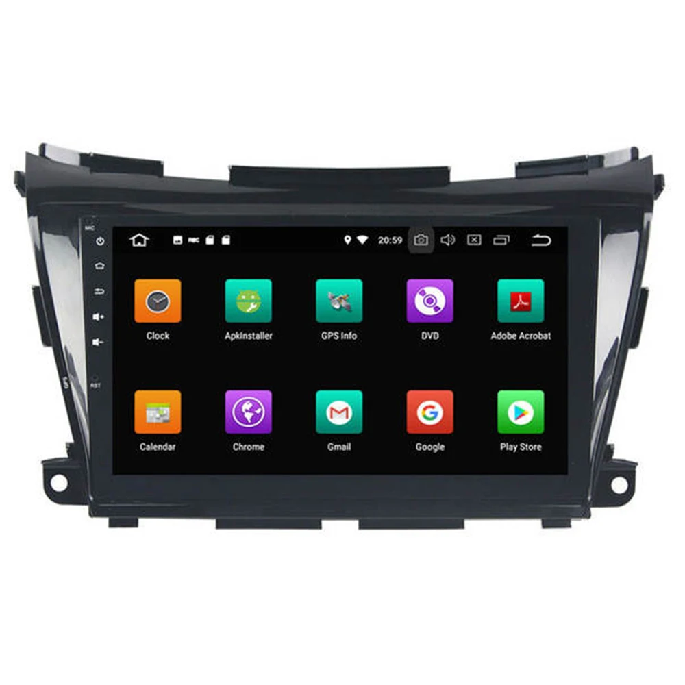 Автомобильный мультимедийный плеер стерео GPS DVD радио навигация Android экран для