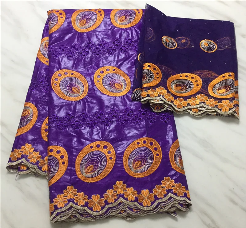 

african fabric new bazin riche getzner with embroidery african bazin brocade fabric with tulle lace 5+2yards