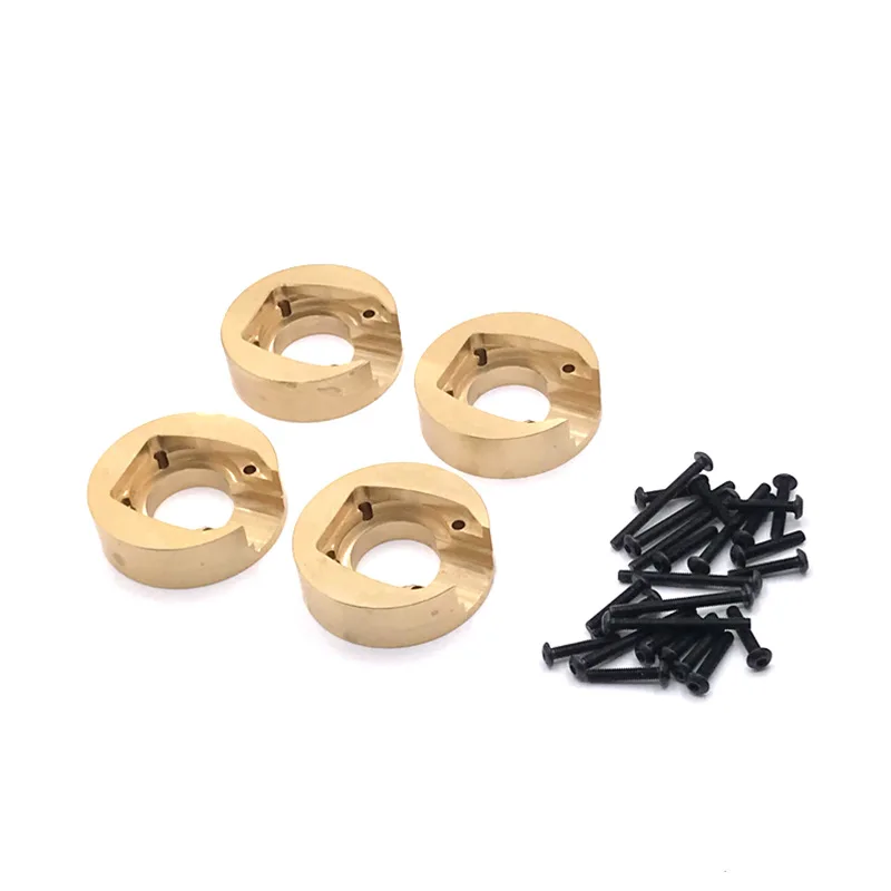 

4pcs metal upgrade brass counterweight for1/10 YK4102 4103 4082 remote control car