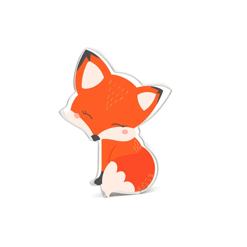 

Нож для печенья Fox из нержавеющей стали, кухонные инструменты для выпечки и тиснения фруктов