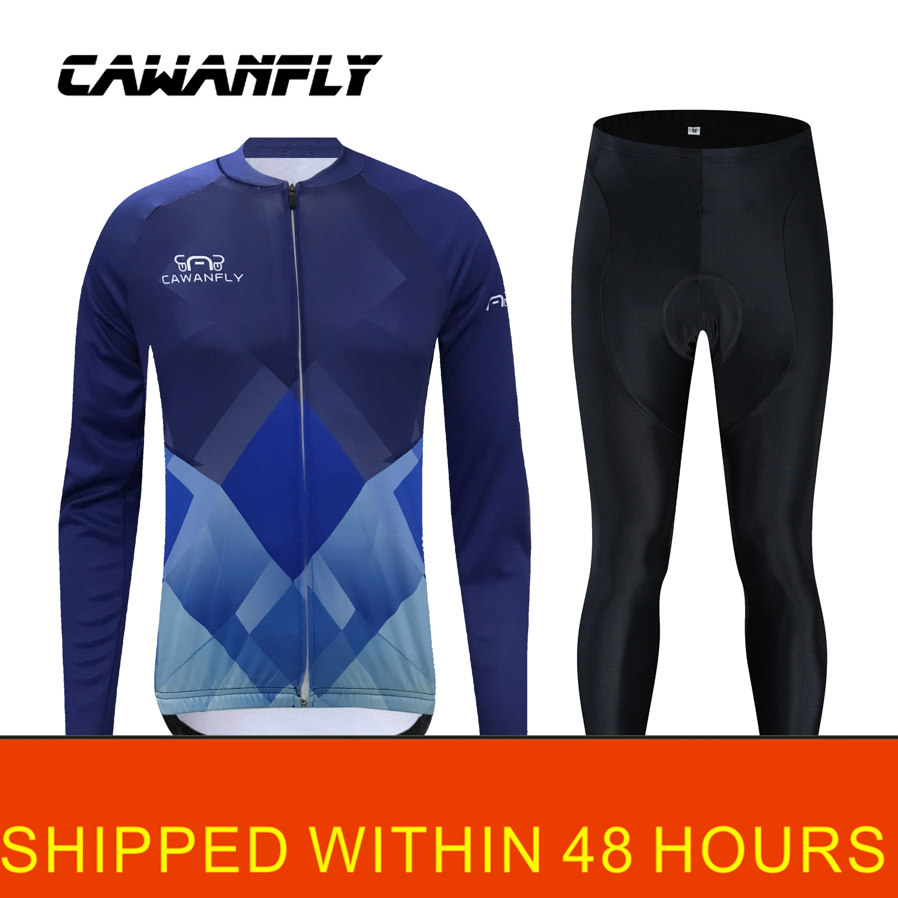 

Cycling Jersey Set Men's Outdoor Riding MTB Ropa Ciclismo Bib Pants Set Cycling Clothing