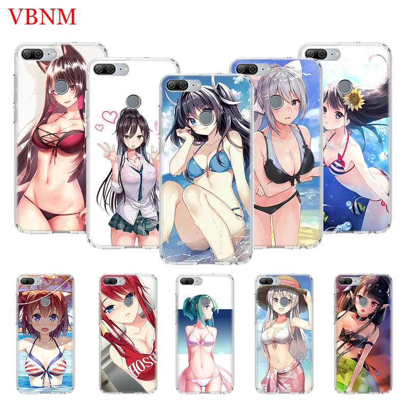 Сексуальная аниме девушка прибыл крышка чехол для телефона huawei Y9 Y5 Y6 Y7 2019 Honor 8X8 S 7A