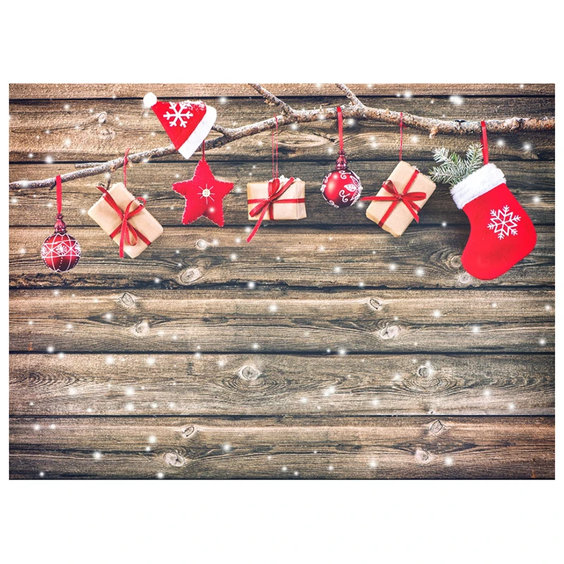 125x80cm Portable Christmas Style Collapsible Photography Background Curtain Party Backdrops for Shooting Games Activities | Дом и сад