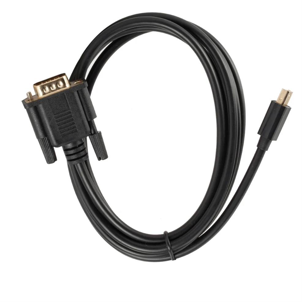 Мини адаптер Thunderbolt Mini для порта дисплея переходник с DP на VGA 1 8 м 1080P монитора HDTV