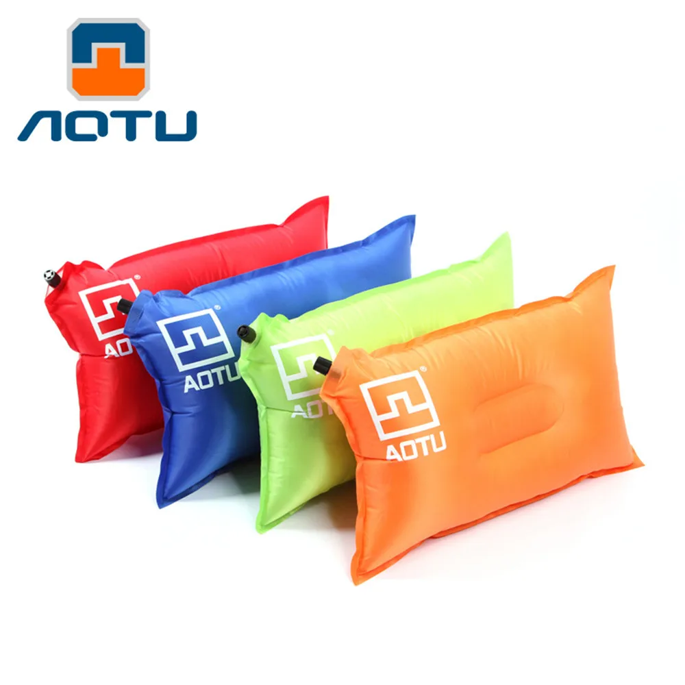 Надувная подушка для кемпинга Подушка сна с автоматическим надуванием легко