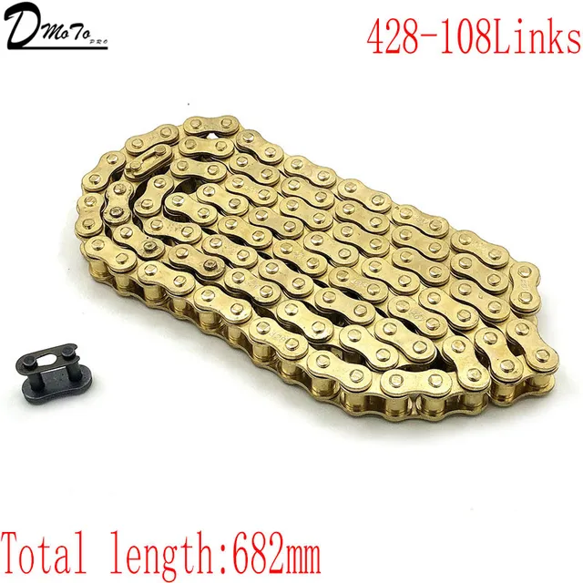 цепь питбайк 428