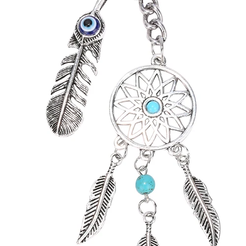 Женский брелок ручной работы с натуральными элементами | Украшения и аксессуары