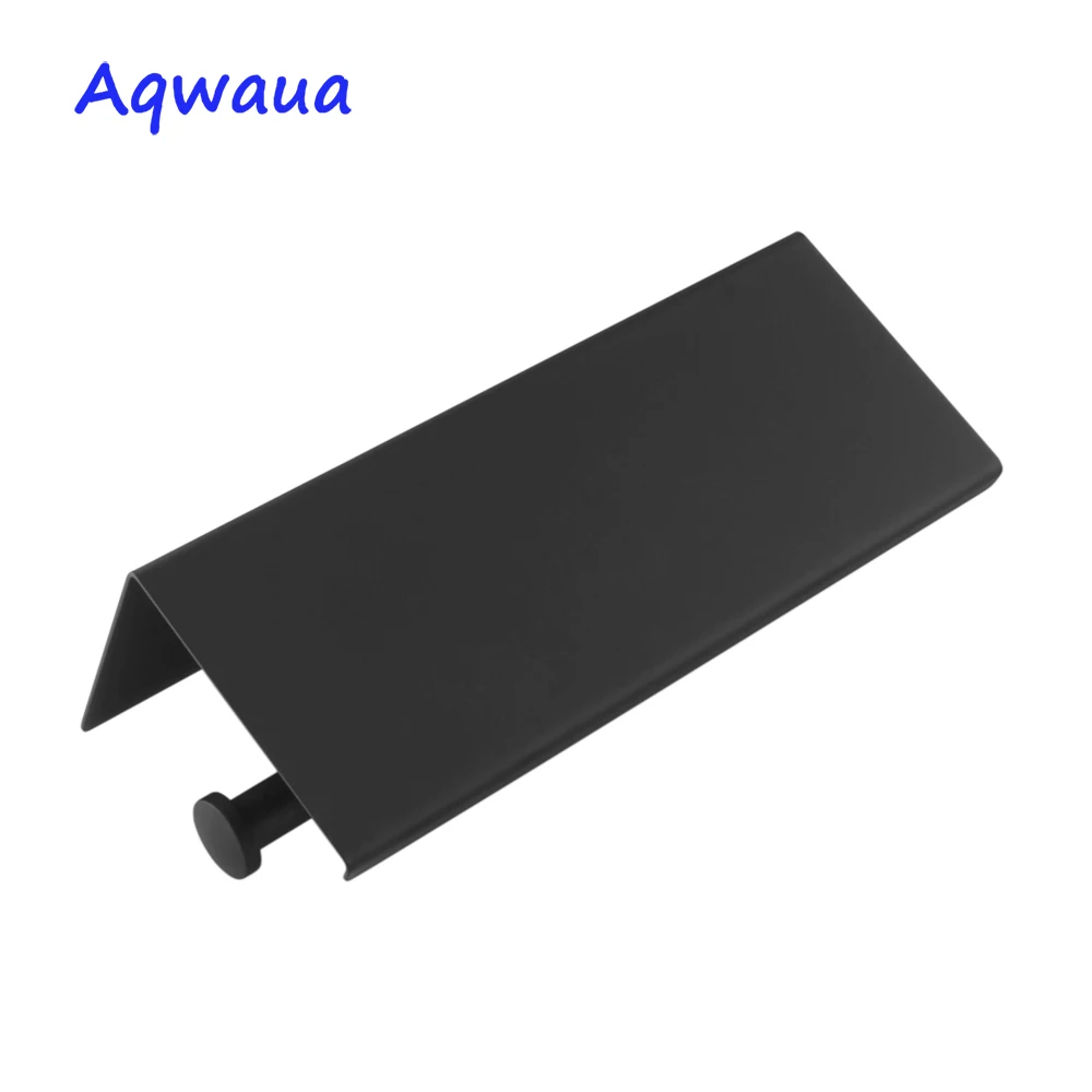 Aqwaua черный держатель для туалетной бумаги настенный двойной рулон SUS304