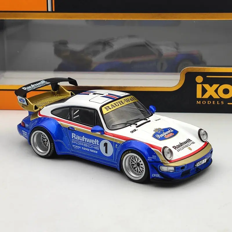 IXO 1:43 для P ~ SCHE RWB 964 Waikato Rauhwelt #1 MOC306 литая под давлением модель игрушки автомобиль |