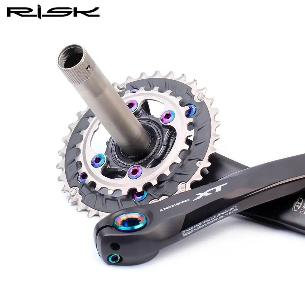 RISK RT124 M7000/8000 11/22 speed transmission kit oil brake titanium alloy screw upgrade kit upgrade parts lightweight and no r