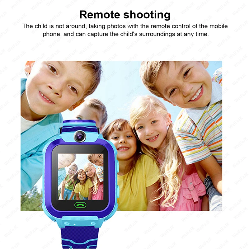 childrens smart watch gps sos phone wrist watch smartwatch with sim card photo waterproof ip67 kids gift for ios xiaomi android free global shipping