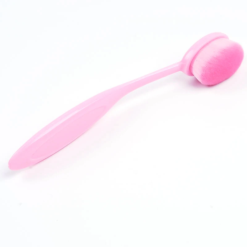 MECOLOR розовая кисть для основы зубная щетка форма косметика BB крем кисти макияжа