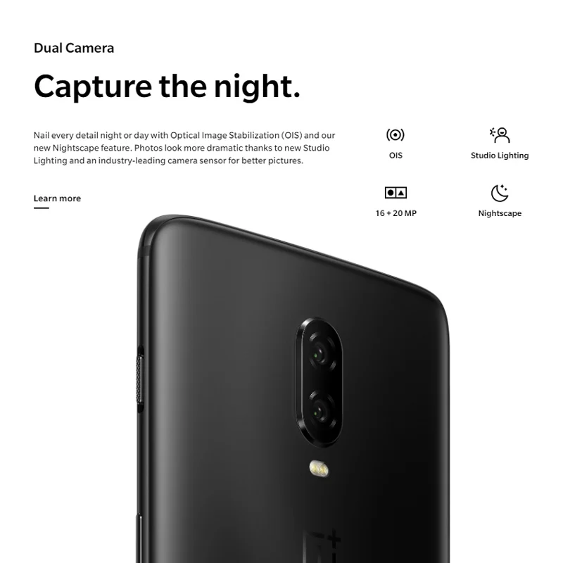 Мобильный телефон с глобальной ПЗУ Oneplus 6 T 8GB 128 GB/256 GB Snapdragon 845 41 &quot19 5: 9 на весь