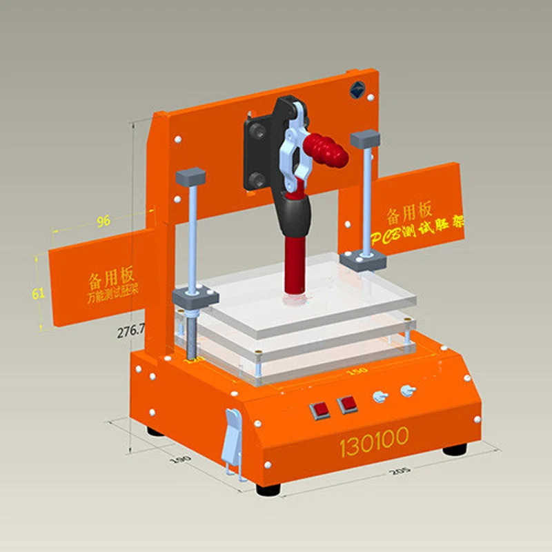 Универсальная испытательная рамка PCB test ing jig PCBA инструмент для крепления