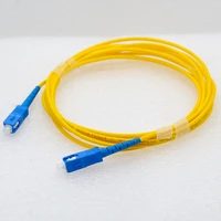 3m scupc single mode fiber optical jumper 3 0mm pigtail fiber jumper patch cord extension cable special sales free shipping