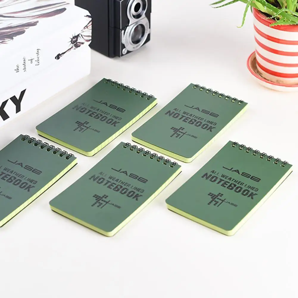 

Тактический блокнот с подкладкой для любой погоды, водонепроницаемый толстый блокнот, переносной, для кемпинга, бумага для отдыха на природ...