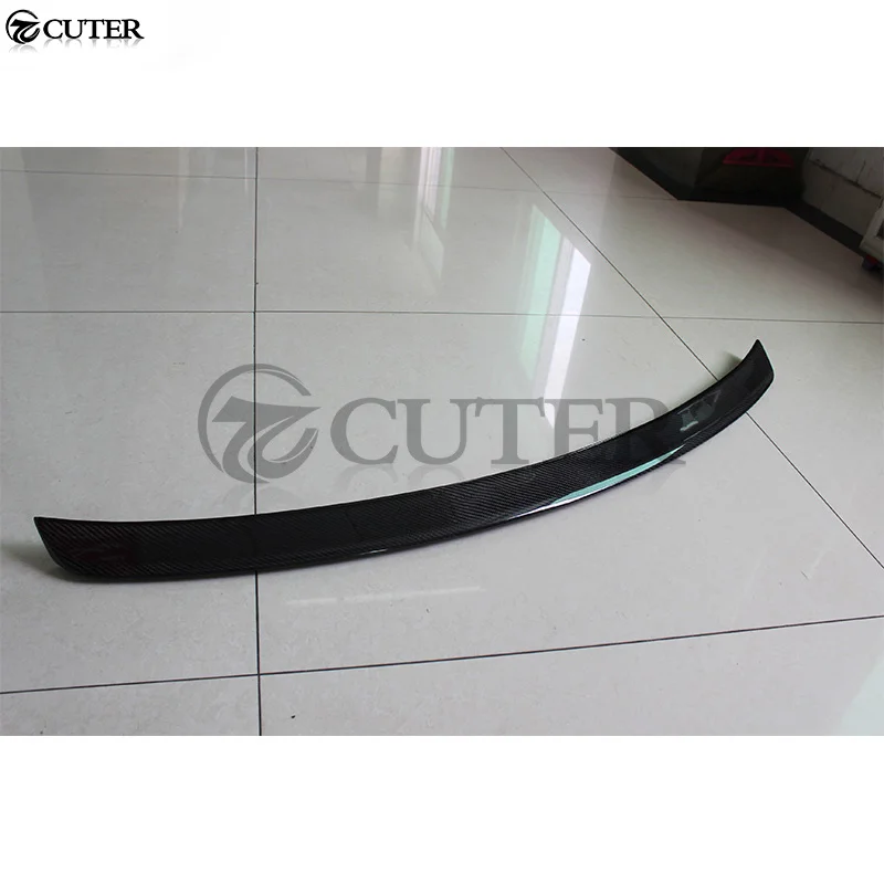 Автомобильный задний спойлер из углеродного волокна A4 B9 крылья для Audi Комплект