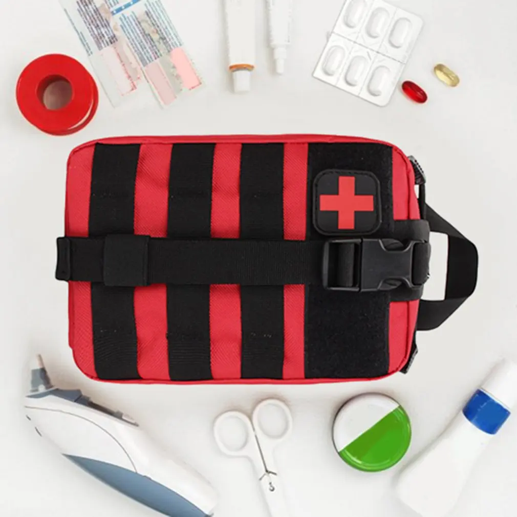 

OUTDA Tactical First Aid Bag Kit Bag Molle EMT Emergency Survival Pouch Outdoor Box Large Size SOS Bag/Package