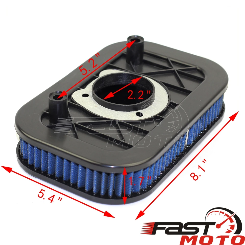 Washable Reusable Air Filter for Harley Sportster XL 1200 883 Replacement Airflow Cleaner Motorcycle Parts Rectangle Filters | Автомобили
