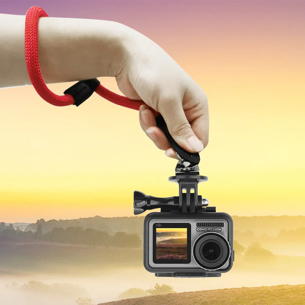 Safety Lanyard Sling for OSMO ACTION Copper Nut Adapter Hand Strap Belt Handheld PTZ Sports Camera Accessories | Электроника