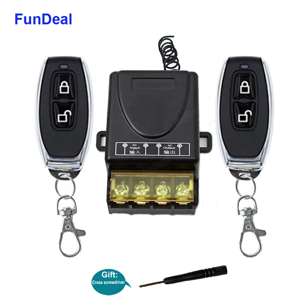 Универсальный беспроводной Радиочастотный пульт дистанционного управления FunDeal