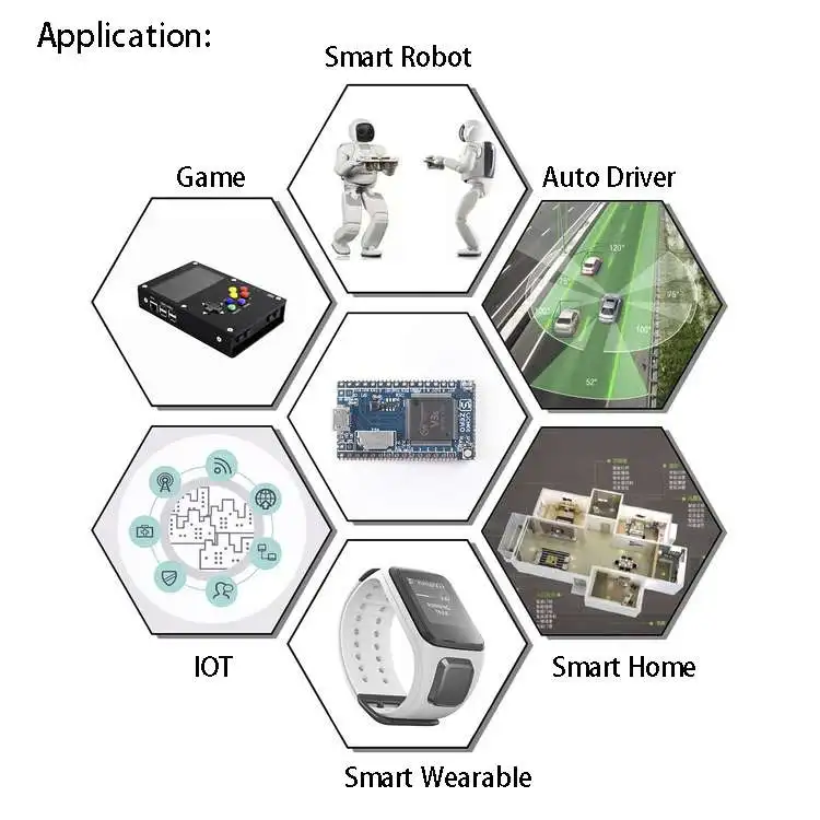 DIYmall Sipeed Lichee Pi Zero Allwinner V3S ARM Cortex A7 Core CPU Linux макетная плата IOT Интернет вещей|Модули