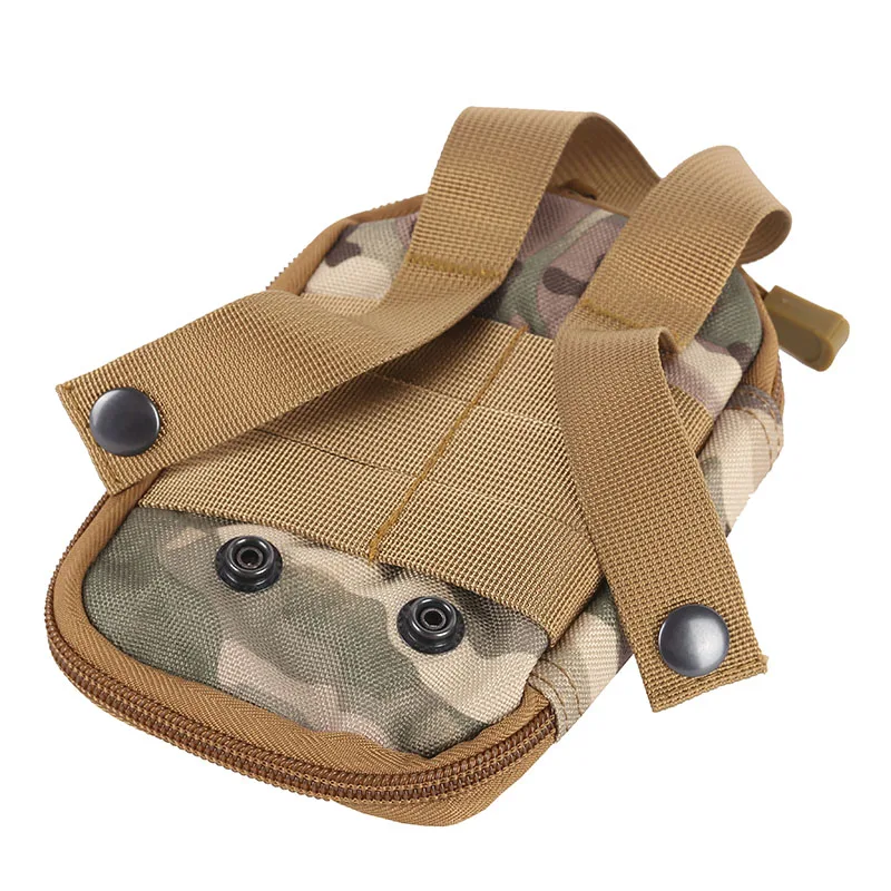 Открытый военный EDC Molle Чехол поясная сумка камуфляжная Водонепроницаемая нейлоновая многофункциональная Повседневная Мужская поясная сумка чехол для телефона