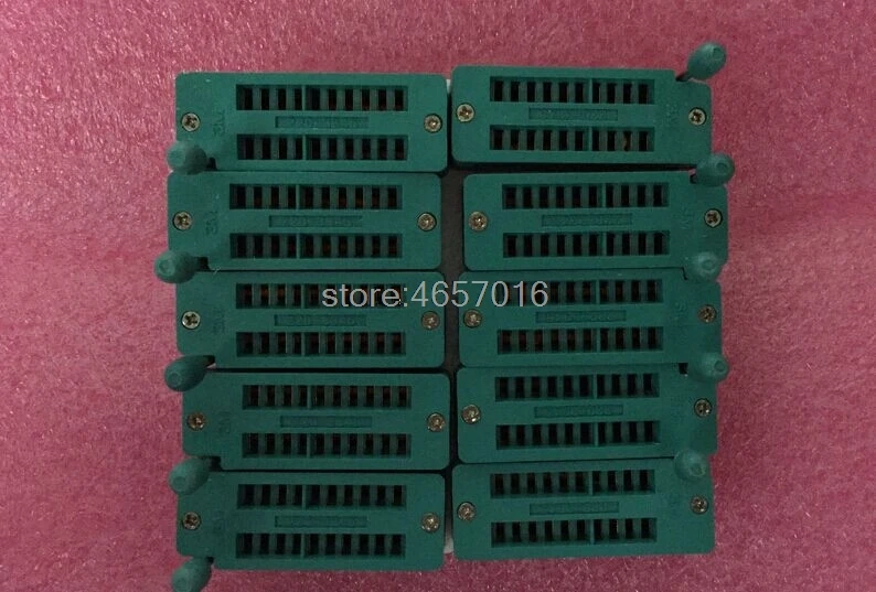10 шт./лот 3M Gold DIP 20 Pin 20Pin универсальная розетка ZIF IC | Обустройство дома