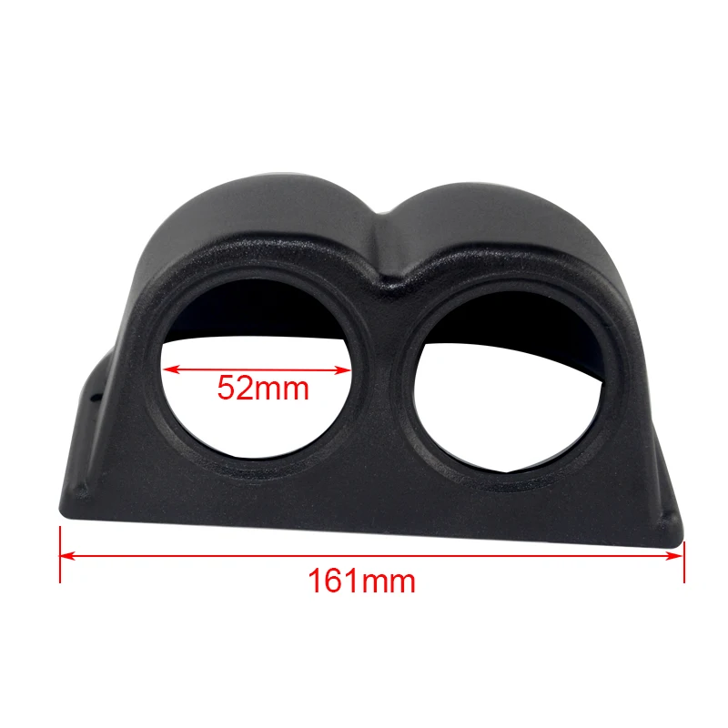 LZONE двойной Манометр Pod 52 мм Автомобильный Gauge Cap Cup Dash Mount Holder Plastic Houder Auto Car Meter|car