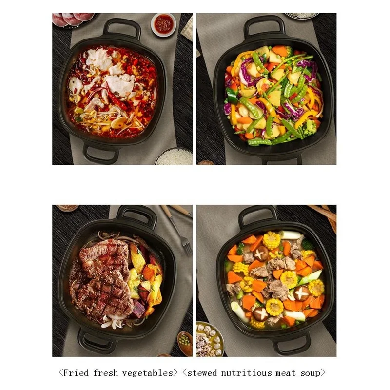 commercial appareil keukenapparaten catering equipment aparato cocina kitchen appliance materiel cuisine electric skillet free global shipping