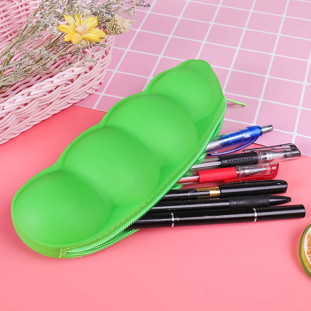 

Силиконовый чехол для карандашей, канцелярские принадлежности, многофункциональные сумки для ручек, контейнер для хранения карандашей, че...