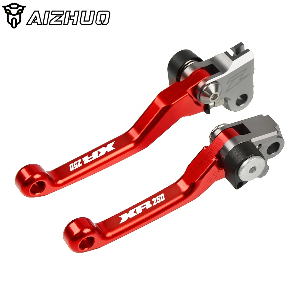 ЧПУ Сводные сцепные рычаги для HONDA XR250 XR 250 1995-2007 2006 2005 2004 2003 2002 мотоцикл рычаги для ДЕРТ Пит байка
