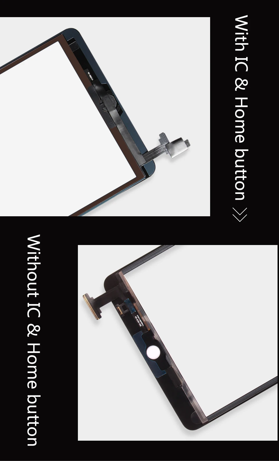 Для iPad Mini сенсорный экран для iPad Mini 2 1 экран дигитайзер для iPad Mini1 A1432 A1454 A1455 Mini2 A1489 A1490 A1491 стекло