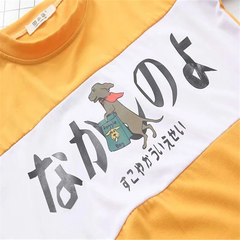 

MERRY PRETTY Cotton Women's Cartoon Print Harajuku T Shirts Summer Short Sleeve O-Neck Patchwork T Shirt Femme Basic Tops Tees