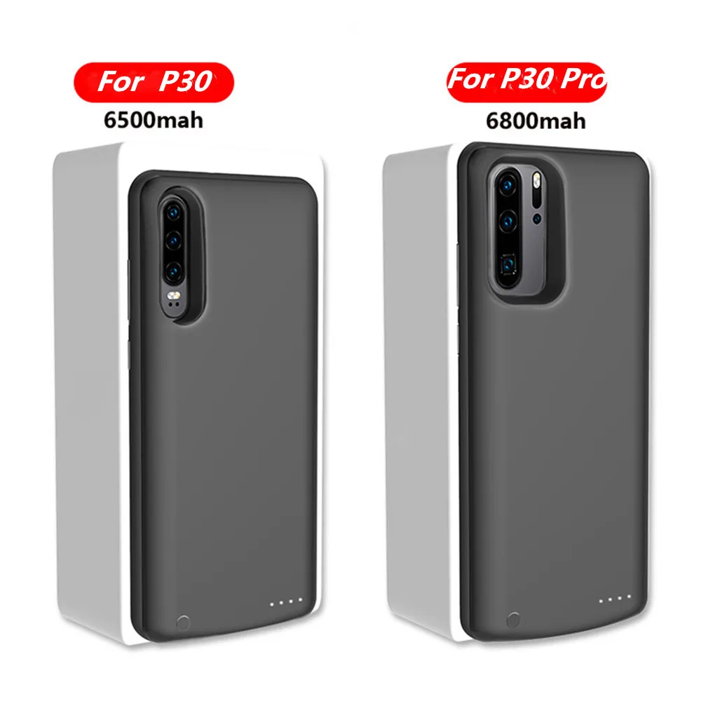 Портативный внешний аккумулятор KQJYS чехлы для зарядного устройства Huawei P30 чехол