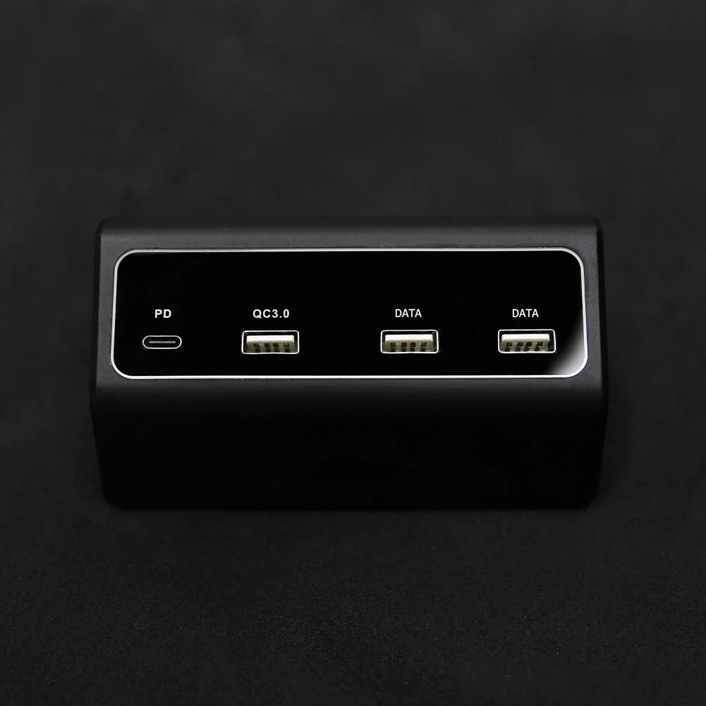 

Compatible with Tesla Model3/Y Console center HUB adapter adaptor Dock splitter convert Type-C to USB Tesla accessories