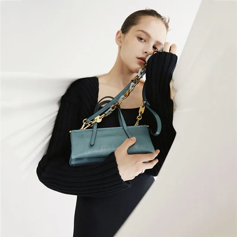 

Niche Special Chain Retro Ladies Underarm Handbag 2021 Trend Ladies Messenger Bag Ladies Shoulder Bag Luxury Handbag and Purses