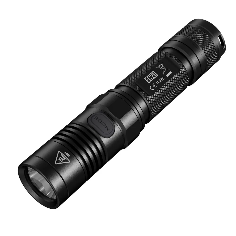 Бесплатная доставка NITECORE EC20 960lms вспышка светильник + 18650 Перезаряжаемые Батарея