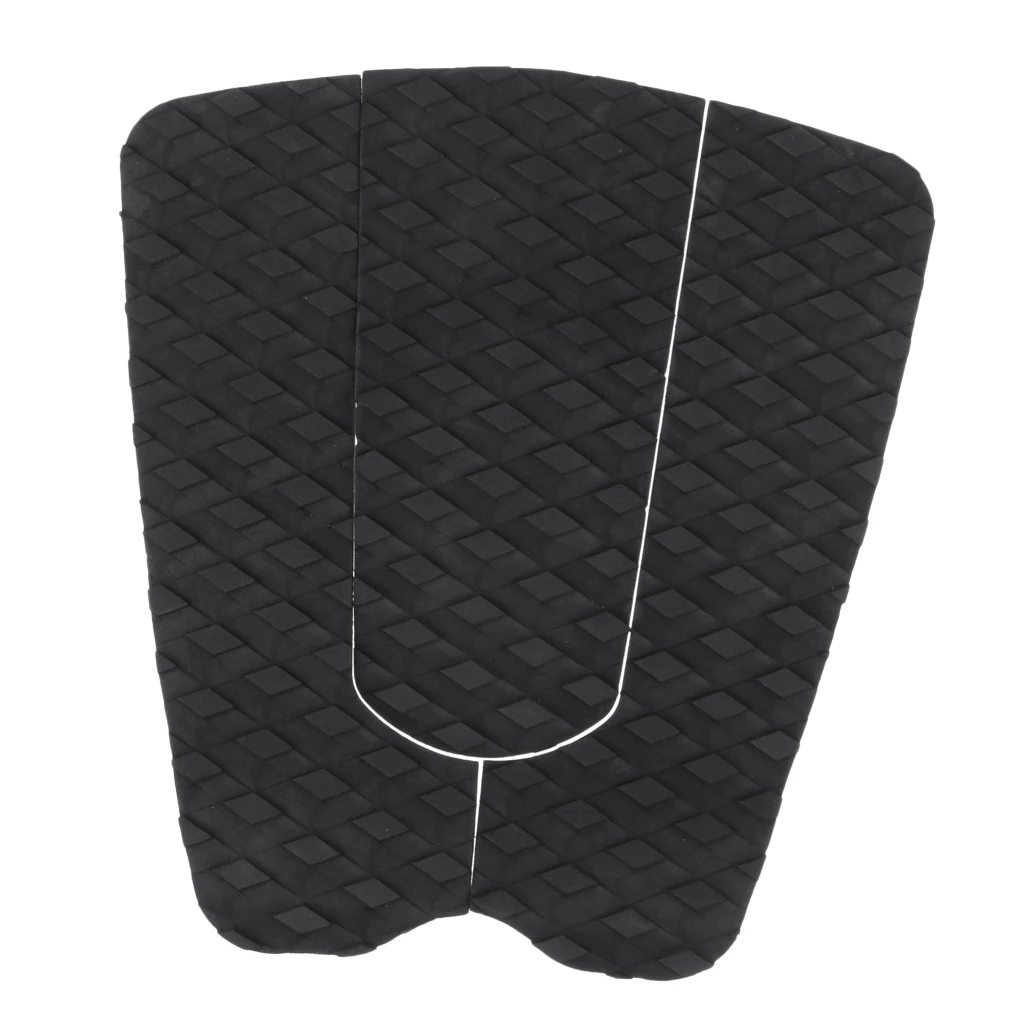 

3Pcs Premium EVA Surfboard Traction Pad, Skimboard Shortboard Surf Traction Pad Deck Grip Tail Pads Accessories